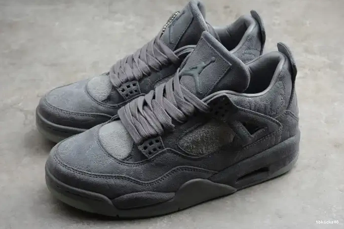 Cheap TBkick x KAWS Air Cool 4 930155-003 Grey Jordan 0522